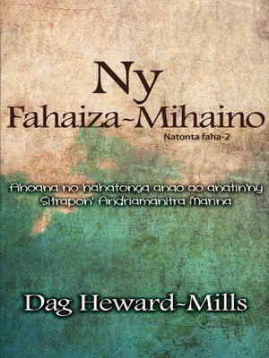 cover image of Ny Fahaiza-Mihaino (Natonta faha-2)